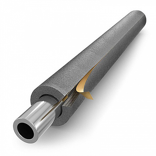 Трубка-утеплитель теплоизоляционная самоклеющаяся ENERGOFLEX SUPER SK палка 48/20-2 м, серая