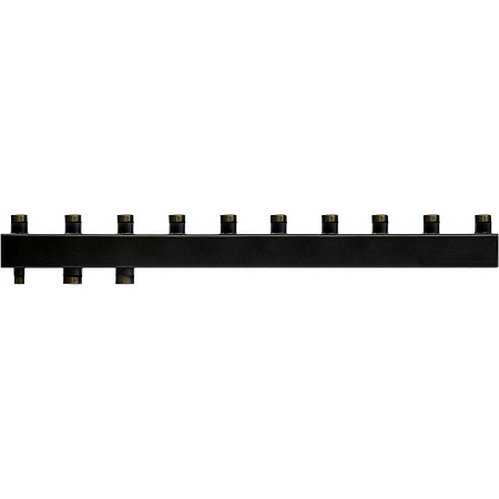 Коллектор распределительный стальной ROMMER 5 отопительных контуров 1&quot;x1 1/4&quot;