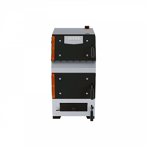 Котел твердотопливный напольный ZOTA ТОПОЛЬ ВК 22 кВт, одноконтурный, открытая камера