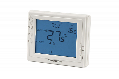 Термостат комнатный TEPLOCOM TS-Prog-2AA/8A БАСТИОН