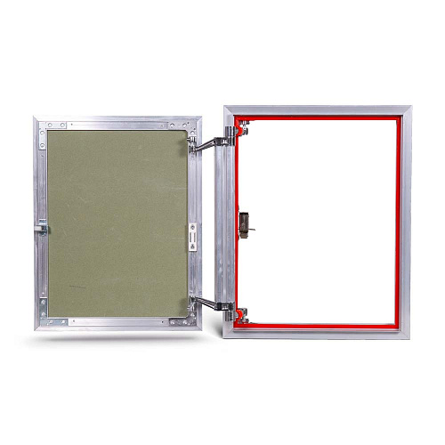 Люк под плитку АЛЮМИНИЕВЫЙ (НАЖИМНОЙ) ПРАКТИКА АТР 40х50