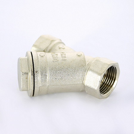 Фильтр косой UNI-FITT ВВ 3/4&quot; 400 мкм, никелированный