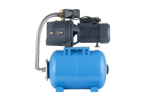 Насосная станция UNIPUMP AUTO JSW 55, бак 24 литра (1000Вт, Нап. 40м, Про. 70 л/мин.)