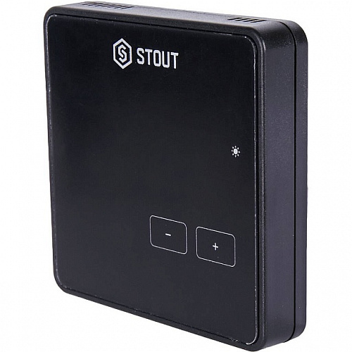 Регулятор комнатный STOUT проводной R-9z черный