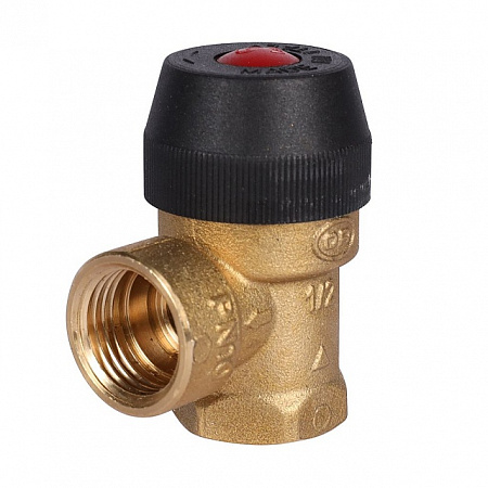 Клапан предохранительный для отопления STOUT 1/2&quot;x1/2&quot; (6 бар) (487.160)