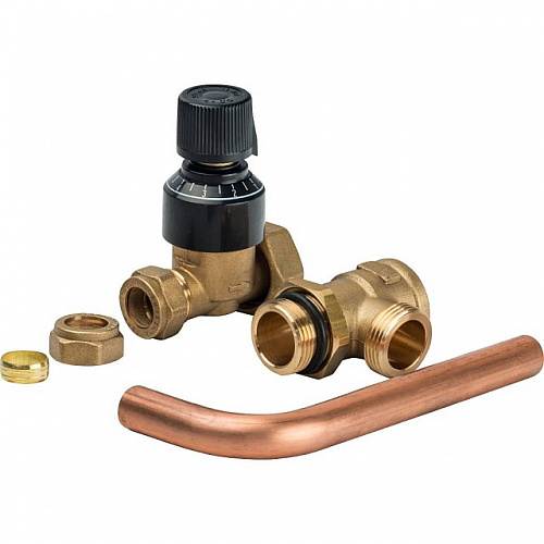 Байпас STOUT для комплекта насосной группы G 3/4&amp;quot;-Rp 3/4&amp;quot;