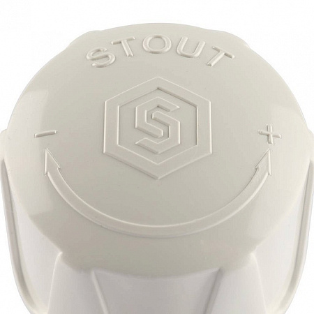 Клапан терморегулирующий угловой STOUT 1/2&quot; ручной (SVR-2102-000015)