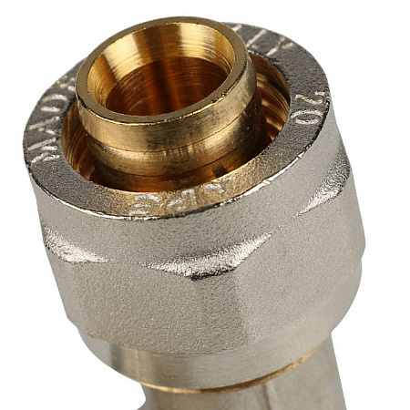 МЦ Тройник резьбовой цанга для металлопласта STOUT Ø20х3/4&quot;х20 В