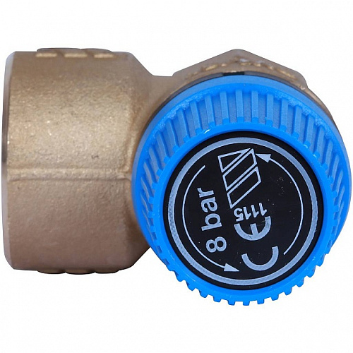Клапан предохранительный для систем водоснабжения STOUT 1/2&amp;quot; (8 бар)