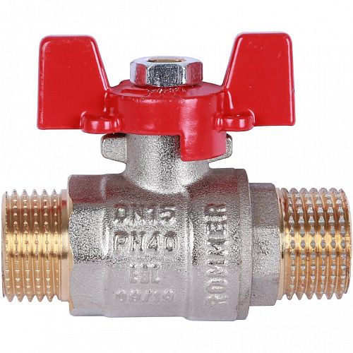 Кран шаровой ROMMER бабочка 1/2&amp;quot; НН