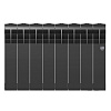 Радиатор биметаллический ROYAL THERMO BILINER NOIR SABLE 350x8 секций, черный (НС-1197125)