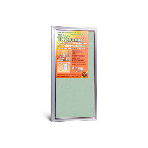 Люк под плитку АЛЮМИНИЕВЫЙ (НАЖИМНОЙ) ПРАКТИКА АТР 30х60