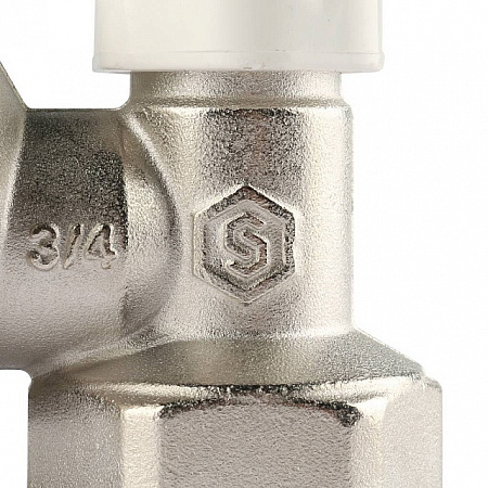 Клапан запорно-балансировочный угловой STOUT 3/4&quot; (SVL-1156-000020)