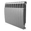 Радиатор биметаллический ROYAL THERMO BILINER SILVER SATIN 500x10 секций, серый (НС-1176315)