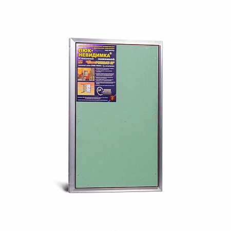 Люк под плитку АЛЮМИНИЕВЫЙ (НАЖИМНОЙ) ПРАКТИКА ETP 50x80