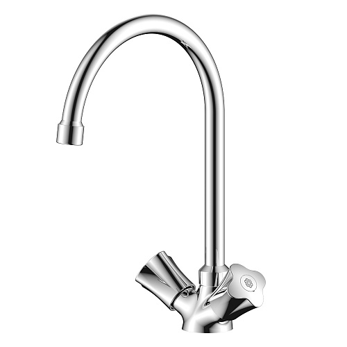 Смеситель для кухни OLIVE'S VIGO 21430VG хром, латунь, упак (10 шт)