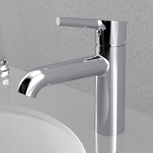 Смеситель для раковины OLIVE'S ALBA 15100AL хром, латунь, упак (10 шт)