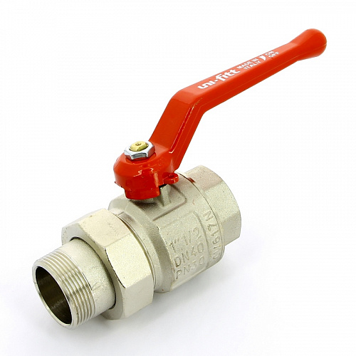 Кран шаровой с американкой UNI-FITT ETALON рукоятка 11/2&amp;quot;