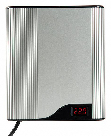 Стабилизатор сетевого напряжения TEPLOCOM ST-555-И 220 В, 555 ВА, Uвх. 145-260 В, БАСТИОН (алюминий)