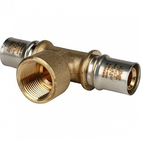 МП Тройник резьбовой пресс для металлопласта STOUT Ø20х3/4&quot;х20 В