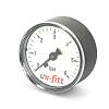 Манометр аксиальный UNI-FITT Ø63-1/4&amp;quot;, 6 бар, горизонтальное подключение