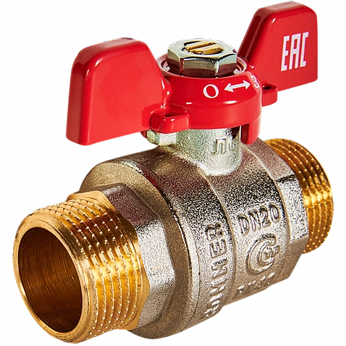 Кран шаровой ROMMER бабочка 3/4&amp;quot; НН