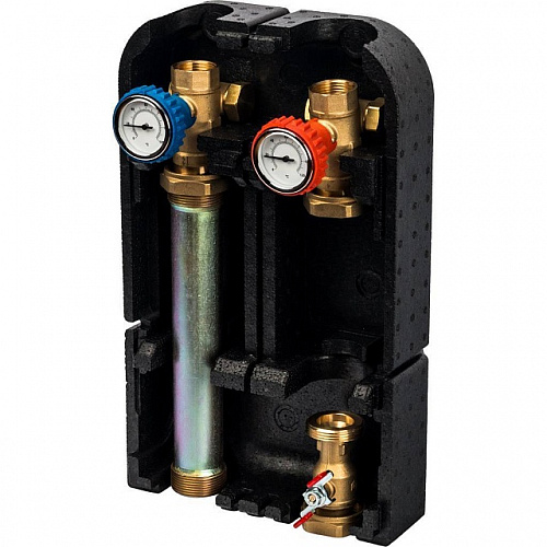 ГБМ Насосная группа STOUT без смесителя, без насоса DN25 (1&amp;quot;), прямым конттуром