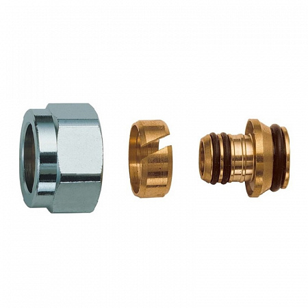 EK Фитинг-евроконус обжимной для полиэтилена UNI-FITT PE-X Ø16х2.2х3/4&quot;