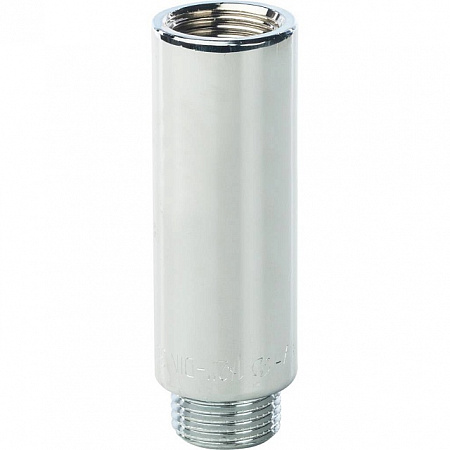 Удлинитель резьбовой латунный STOUT хром 1/2&quot;x70мм ВН