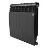 Радиатор биметаллический ROYAL THERMO BILINER NOIR SABLE 500x8 секций, черный (НС-1176313)