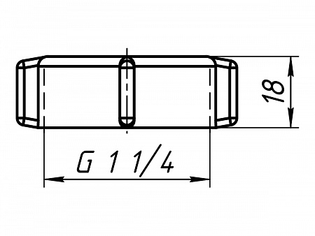 Гайка пластиковая для сифона АНИПЛАСТ M432 11/4&quot;x32 белая (025-0686) 