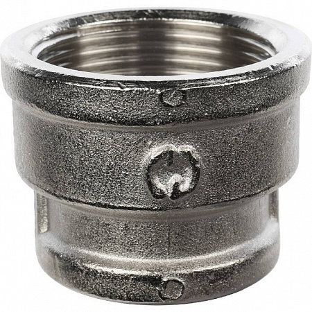 Муфта переходная резьбовая латунная STOUT никель 11/4&quot;X3/4&quot; В