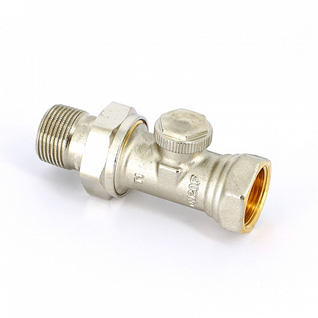 Вентиль обратный UNI-FITT THERMO ВН 3/4&quot; с разъемным соединением, никелир.