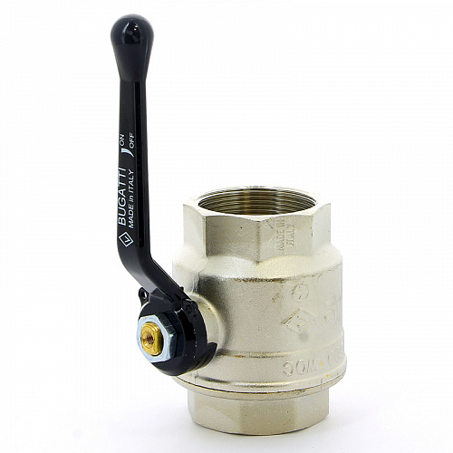 Кран шаровой BUGATTI OREGON 300 рукоятка алюминиевая 2&amp;quot; ВВ, полнопроходной