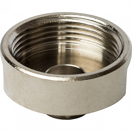 Муфта переходная резьбовая латунная STOUT никель 11/4&quot;X1/2&quot; ВН