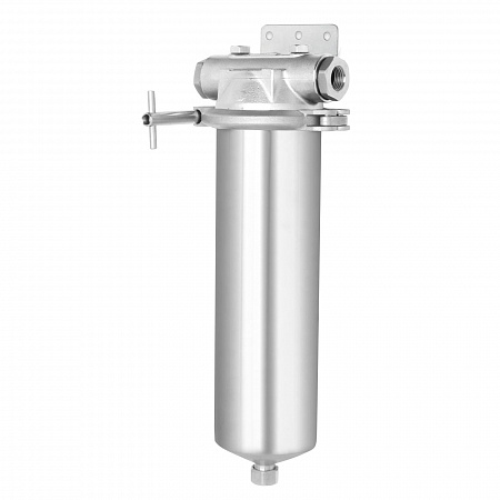 Корпус-колба фильтра из нержавейки ESSAN CONFIDENT горячая и холодная вода 10SL, 1/2&quot; В (8)