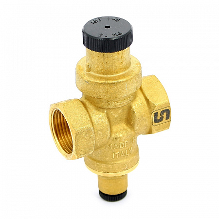 Редуктор давления UNI-FITT 3/4&quot; В 1-4 бар PN15 COMPACT с отверстием под радиальный манометр 1/4&quot;