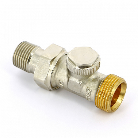 Вентиль обратный UNI-FITT НН 1/2&quot;х3/4&quot;EK с разъемным соединением, никелир.