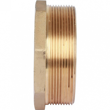 Футорка резьбовая латунная STOUT без покрытия 3&quot;x11/4&quot; ВН