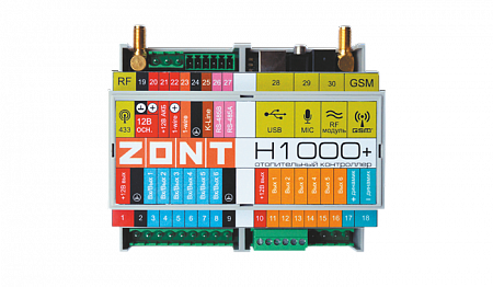 Отопительный контроллер ZONT H-1000+