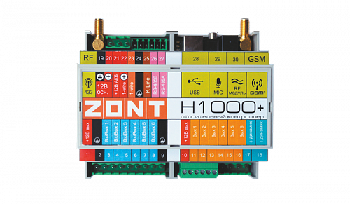 Отопительный контроллер ZONT H-1000+