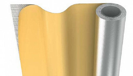 Рулонная изоляция самоклеющийся для систем вентиляции ENERGOFLEX VENT (4 м²) серый-25 мм