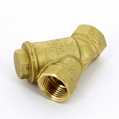 ФГО Фильтр косой грубой очистки ITAP латунный ART 192 1/2&amp;quot;, 500 мкр, желтый (26129)