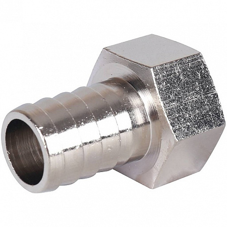 Штуцер резьбовой латунный STOUT никель 3/4&quot;x20мм В