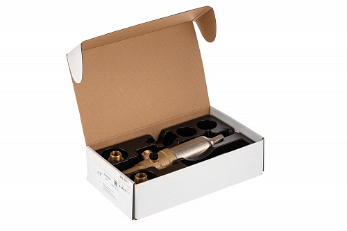 Фильтр промывной с гасителем ГЕЙЗЕР БАСТИОН Ø60 без покрытия 3/4&amp;quot; АМ-АМ, 90 мкм, латунная колба