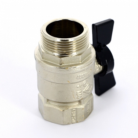 Кран шаровой BUGATTI ARIZONA 607 бабочка 11/4&quot; ВН, стандартный проход