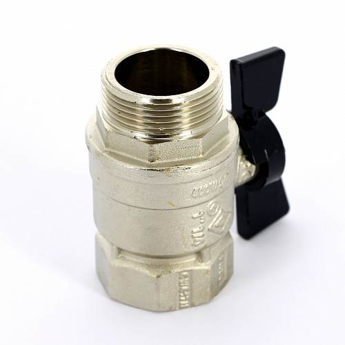Кран шаровой BUGATTI ARIZONA 607 бабочка 11/4&amp;quot; ВН, стандартный проход
