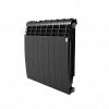 Радиатор алюминиевый ROYAL THERMO BILINER ALUM NOIR SABLE 500x8 секций, черный