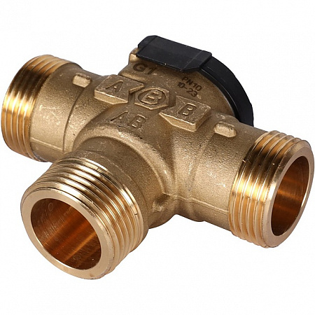Клапан трехходовой зональный STOUT сервопривод 230V, с кабелем 1м,, НР 1