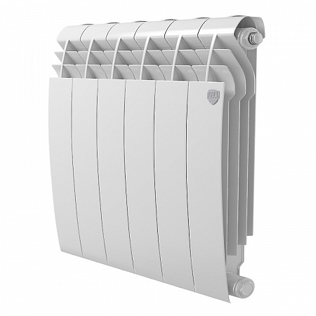 Радиатор биметаллический ROYAL THERMO BILINER BIANCO TRAFFICO 500х6 секций (НС-1176302)